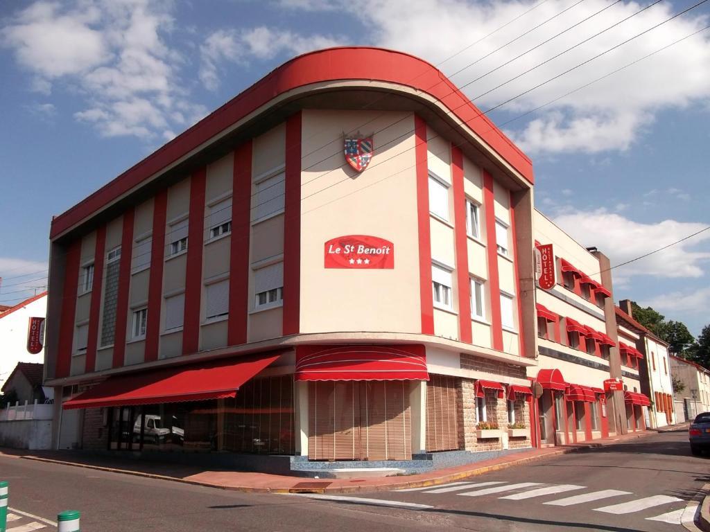 Hotel Restaurant Saint-Benoit Gueugnon Dış mekan fotoğraf
